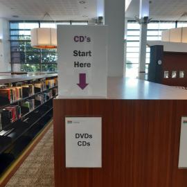 Caboolture Library - Hasking Street Caboolture - 15 May 2020 - reopening extra signage