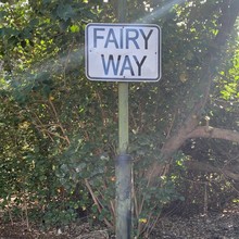 Fairy Way - 201 Esplanade S Deception Bay - 17 July 2020 - public created fairy way sign - 002