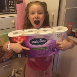 Old North Road Bray Park - Dec 2019 - Struck it rich with toilet paper