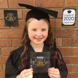 Old North Road Bray Park - May 2020 - Graduation from home schooling after 70 days of isolation