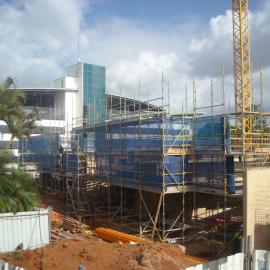 Construction site of the Caboolture Hub, 4 Hasking Street Caboolture
