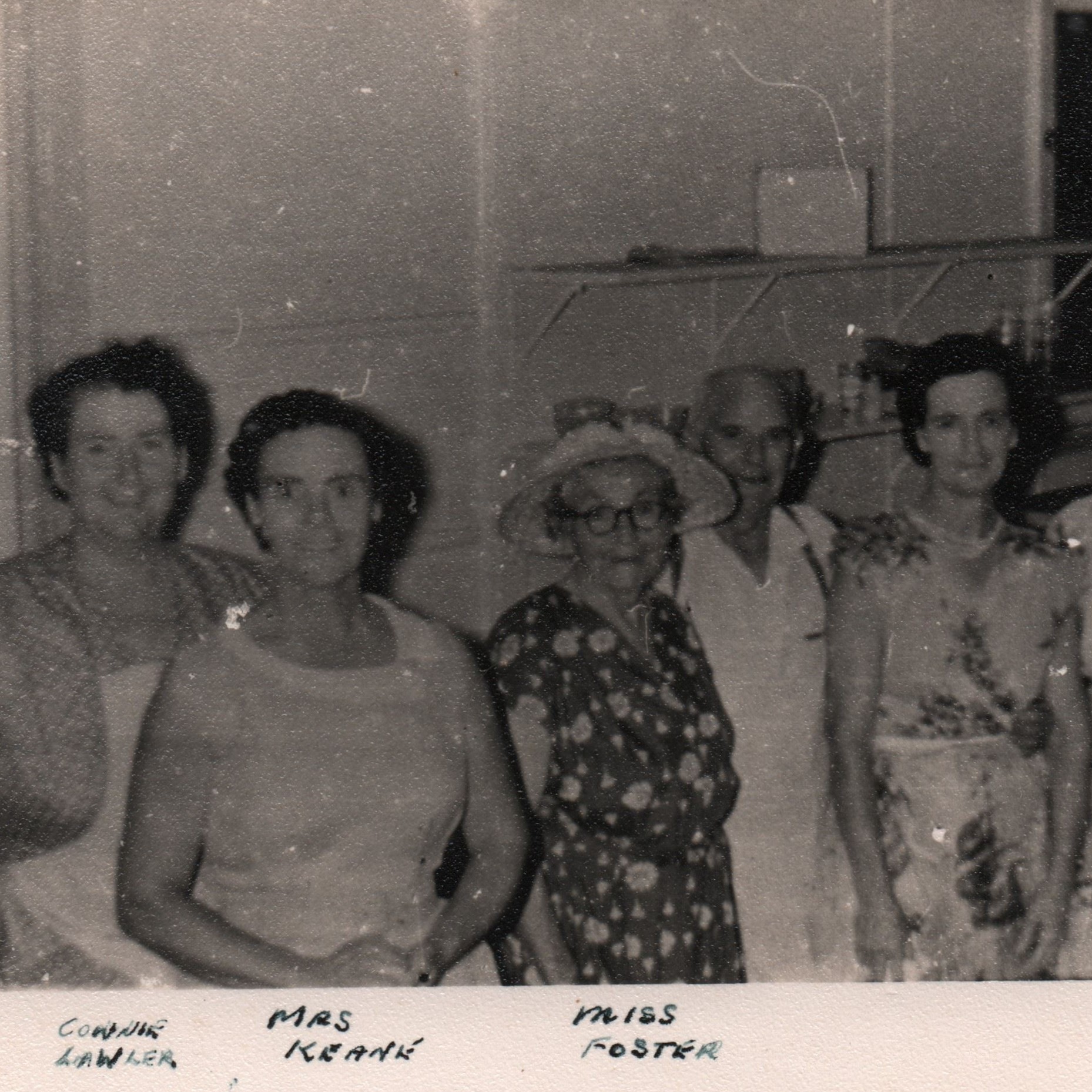 Caterers at Bob and Beryl Clowes' Wedding