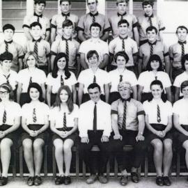 Caboolture State High School - Form 12a in 1969