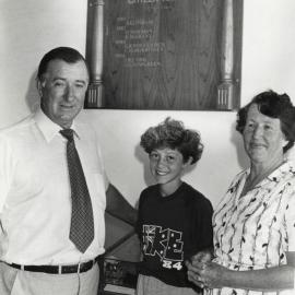 Citizen Award and Sportsperson Award in 1985