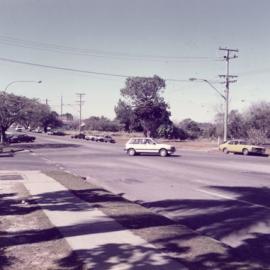 Corner of King Street and George Street Caboolture in 1980