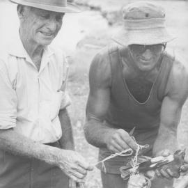 Steve Maitland (right) and Elwyn Fountain (left)
