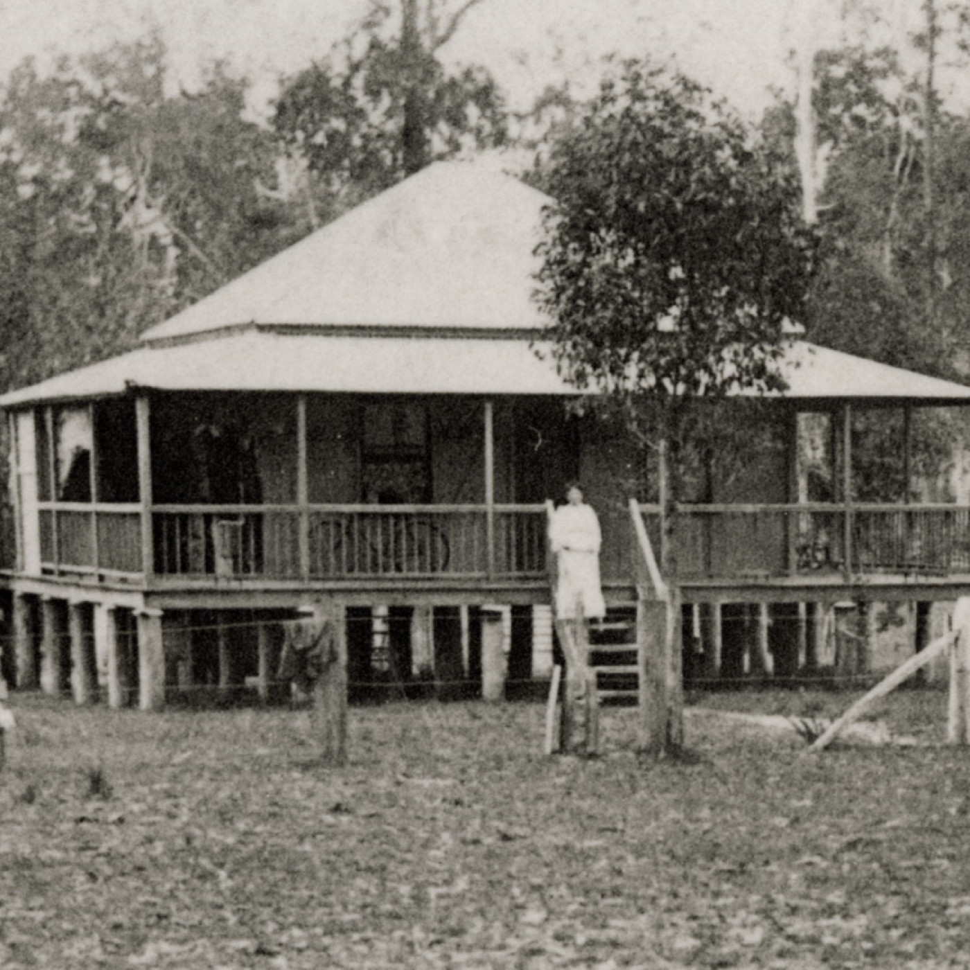 Heaton's house and store at Delaneys Creek in the early 1900s