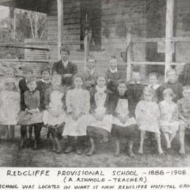 Teacher and Pupils of the Redcliffe Provisional School, ca. 1900