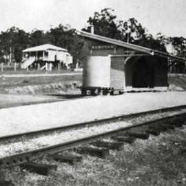 Wamuran Railway House and Station in the 1920s