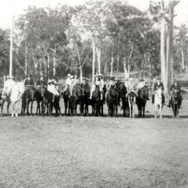 Pupils at Woodford School in 1920