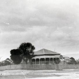 Mrs H.J. Rudduck's house was used as a hospital, ca. 1920s