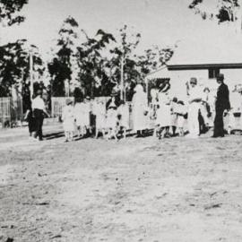 Provisional School students at Albert Hall, ca. 1924