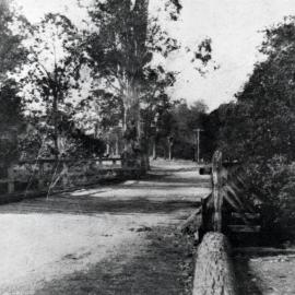 Bridge over Monkeybong Creek, ca. 1932