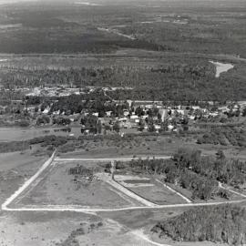 Aerial view of Meldale township