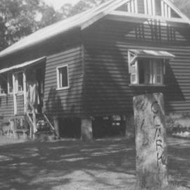 Front view of George Clark's house located at 62 White Patch Esplanade Bribie Island