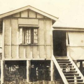The house in Beachmere belonging to Charles and Augusta Schodel in the 1940s