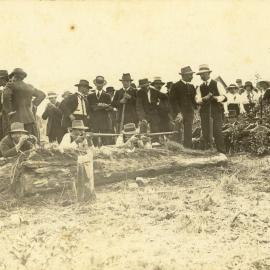 Mt Mee Rifle Club on competition day, ca. 1915