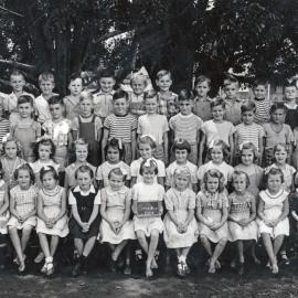 Grade 2 at Caboolture Rural School in 1954