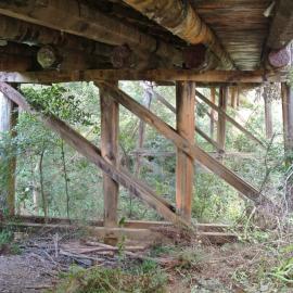 View of Gregor's Creek Bridge, prior to its demolition and replacement
