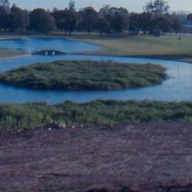 Centenary Lakes as they appeared on 5 February 1977