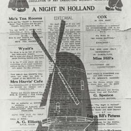 Special Midnight Edition of local newspaper