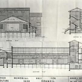 Proposed Civic Centre for Town of Caboolture, ca. 1950