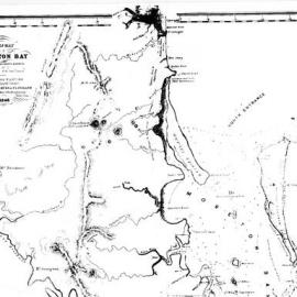 Map of Moreton Bay dated 1842