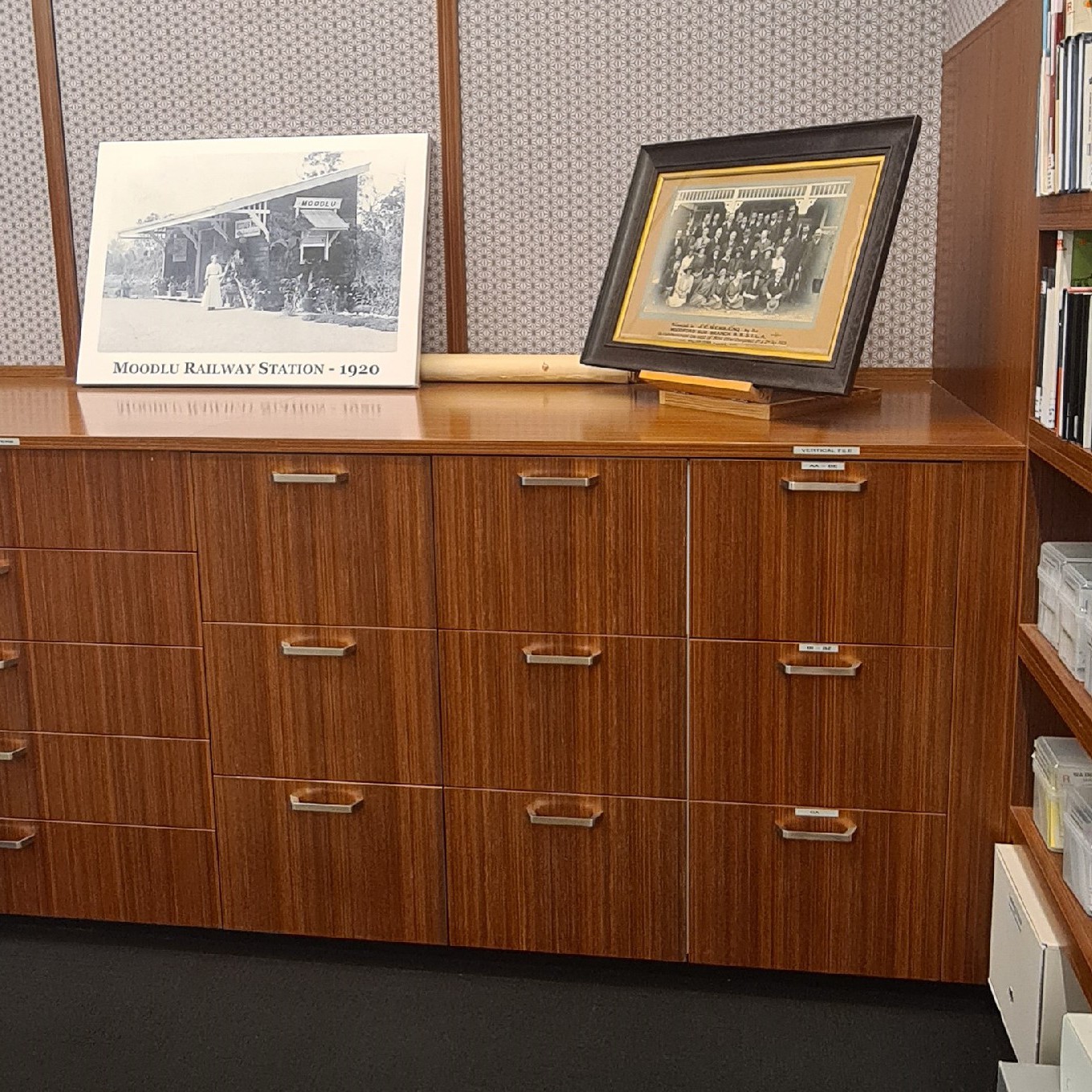 Caboolture Local Studies Room - Filing Cabinets