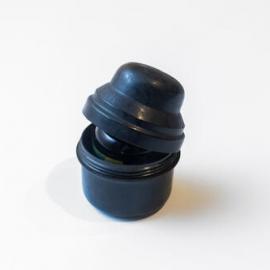 Swan Ink bottle in case - Bakelite