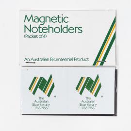 Bicentennial note holder 