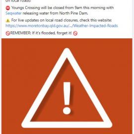 February 2022 Floods - MBRC Facebook Communications