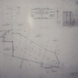 Survey plan of No.1 Strip Lawnton USA Dispersal Areas