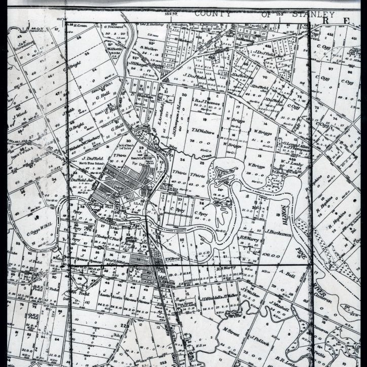 Map of Petrie town centre and surrounding areas