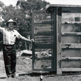 Old telephone box, North Pine Country Park