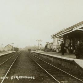 Strathpine Railway Station, early 20th century