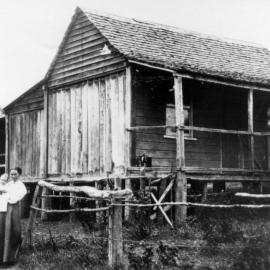 Home of William Weber (Senior) and wife Margaret (nee Wood) at Cedar Creek (now Closeburn)