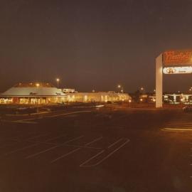Night view of Westfield Shopping Centre (later known as Westfield Strathpine), Gympie Road Strathpine, 22 August 1983