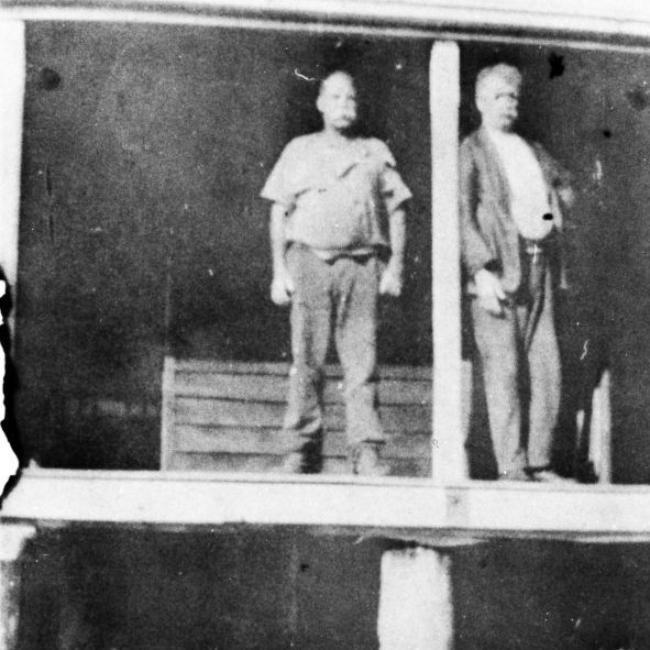 George Brown and Paddy Quinn (Narangba farmers)