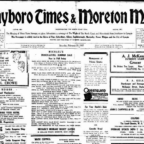 Dayboro Times & Moreton Mail [electronic resource]