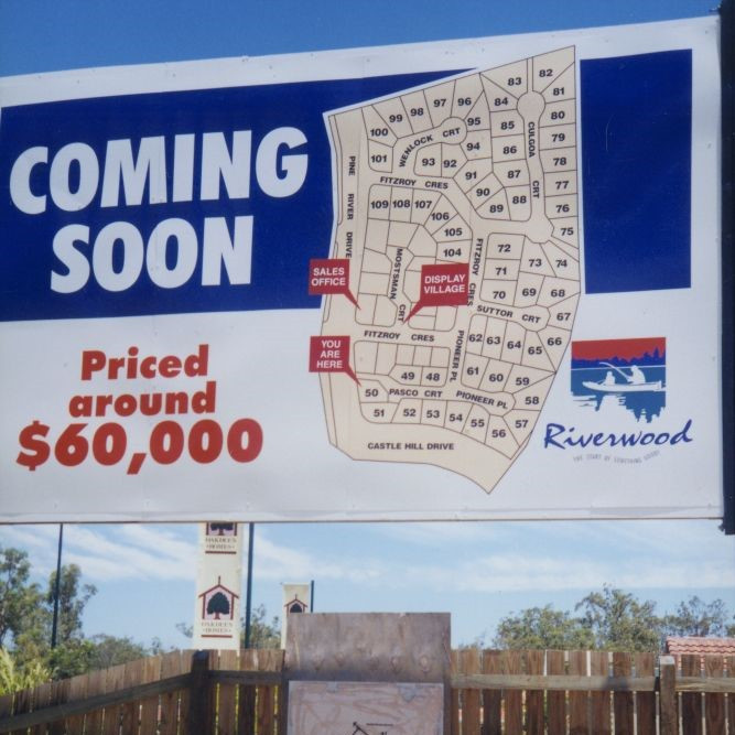 Riverwood Estate off Castle Hill Drive Murrumba Downs, ca. 1996