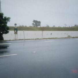 Flood waters from the South Pine River at Strathpine, April / May 1996