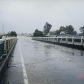 Flood waters from the South Pine River at Strathpine, April / May 1996