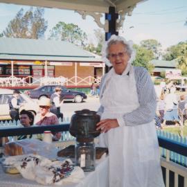 Butter making demonstration