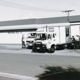 Collecting for Charleville (Qld.) Flood Relief Fund, October 1990