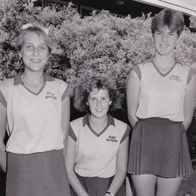 Students from Pine Rivers State High School, ca. 1980s