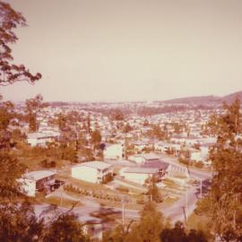 Aerial view over Arana Hills, ca. 1970s