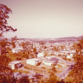 Aerial view over Arana Hills, ca. 1970s