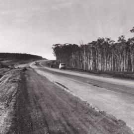 Construction of Bruce Highway in 1976
