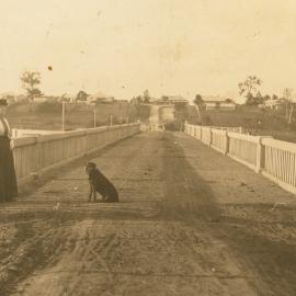 Caboolture River Bridge on Morayfield Road, ca. 1920s