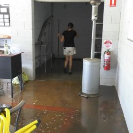 February 2022 Floods - Warriors Netball, Woodford